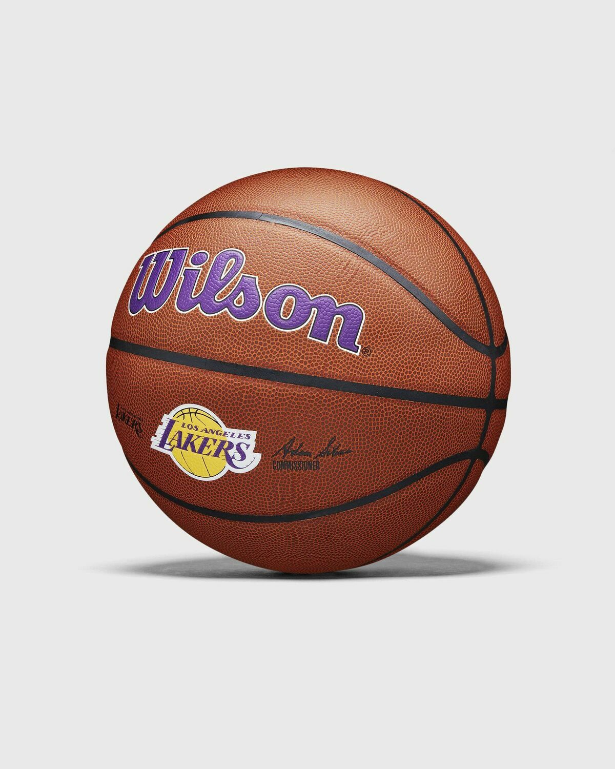 Ballon De Basket Wilson NBA Los Angeles Lakers Team Alliance - Taille Officielle - Marron