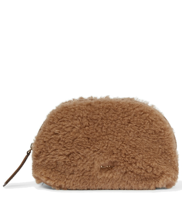 Photo: Max Mara - Casy camel hair and silk clutch