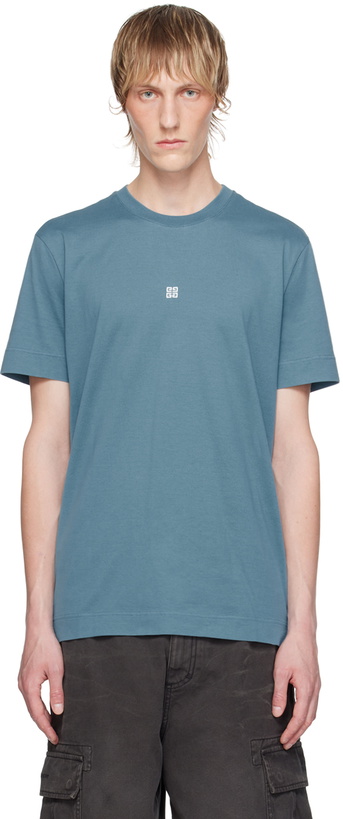 Photo: Givenchy Blue 4G T-Shirt