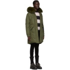 Mr and Mrs Italy Green Down Soft Touch Jacket