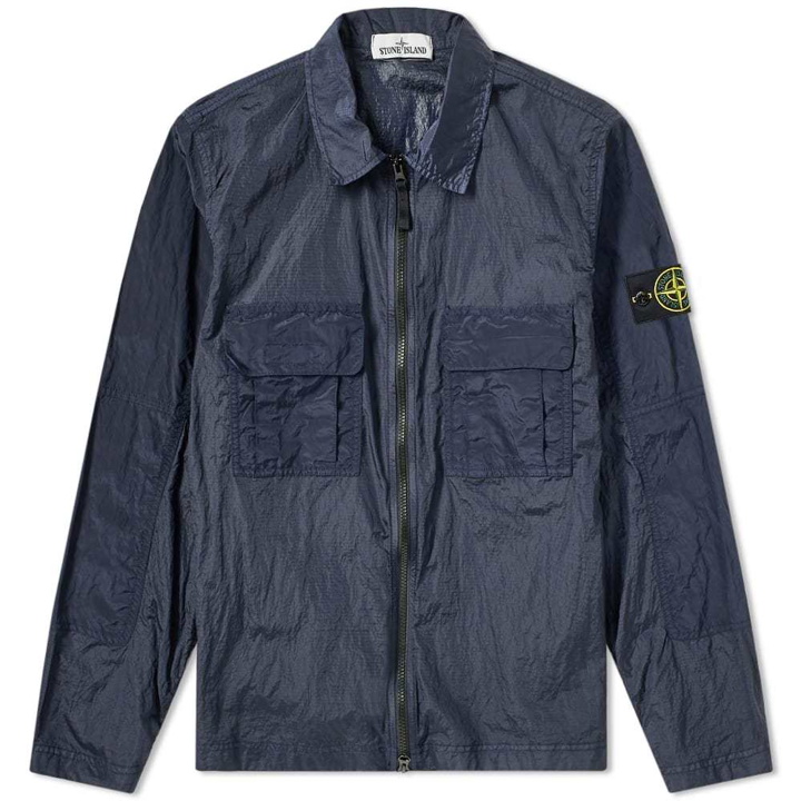 Photo: Stone Island Nylon Metal Zip Overshirt