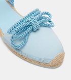 Mach & Mach Bow-detail espadrille sandals