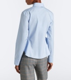 Stella McCartney Peplum cotton poplin shirt