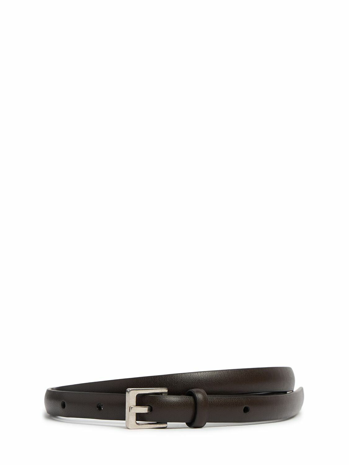最終価格　THE ROW FREYA BELT ブラック S The Row Freya leather belt | REVERSIBLE