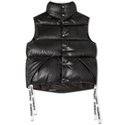 Khrisjoy Women's Oversize Puffer Vest in Black
