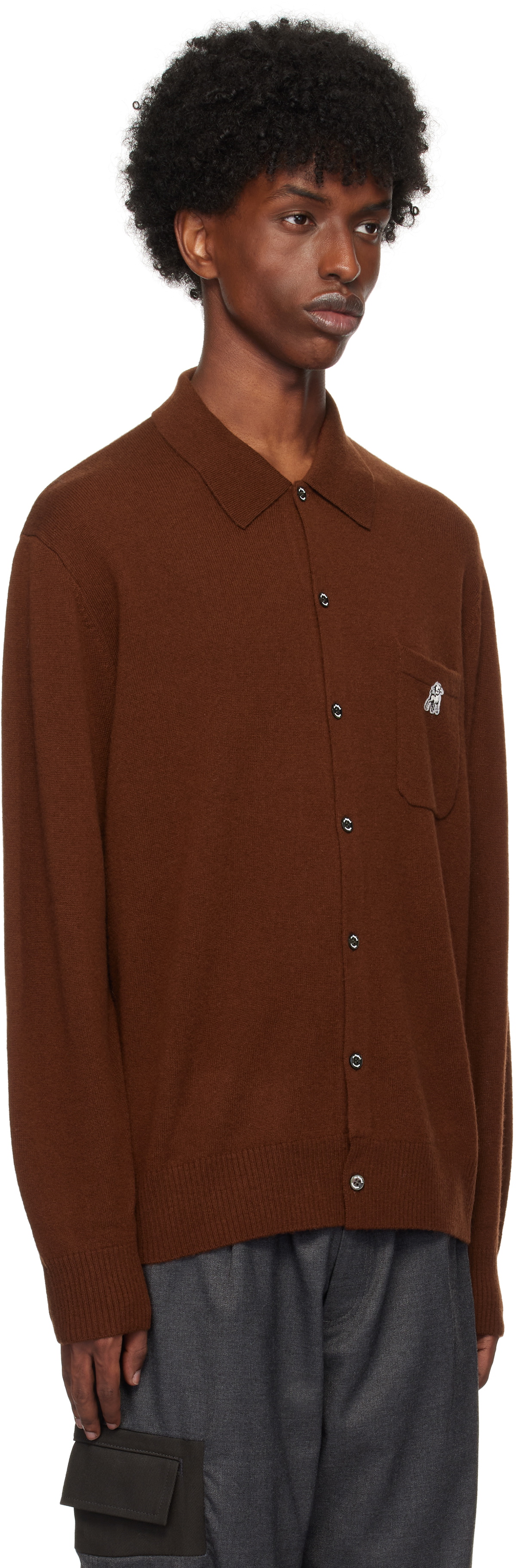 the Shepherd UNDERCOVER Brown US2D4901 Cardigan The Shepherd