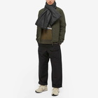 Rains Men's Padded Nylon Scarf in Black