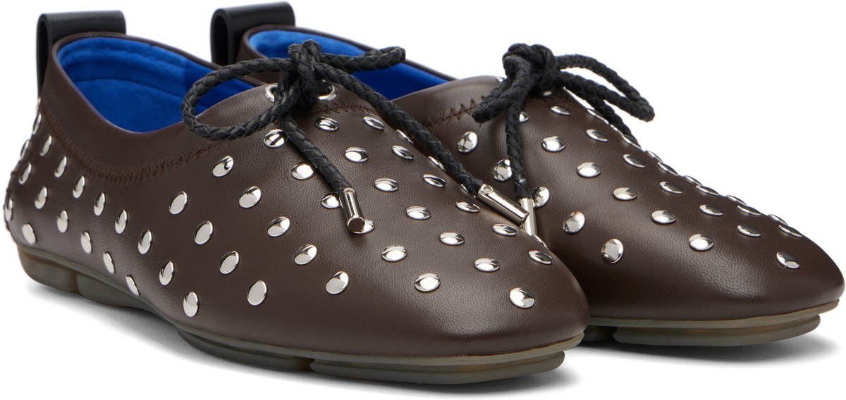 Wales Bonner Brown Chakra Loafers