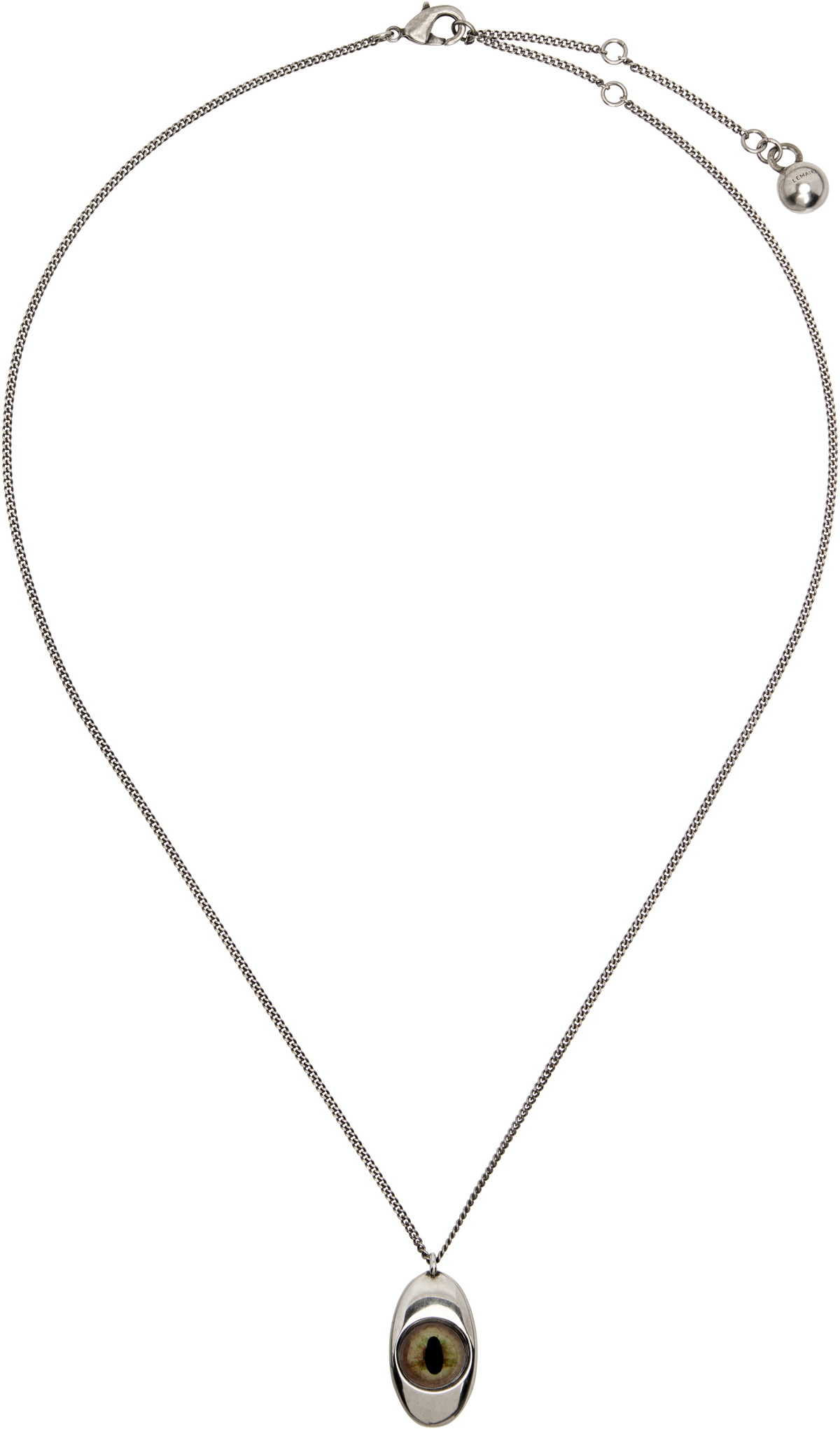 LEMAIRE Silver Girasol Necklace Lemaire