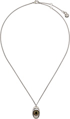 LEMAIRE Cat Eye Pendant Necklace