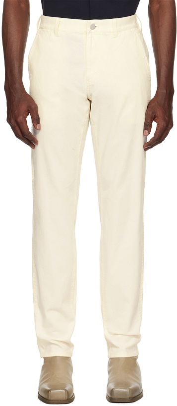 Photo: Theory Off-White Zaine Trousers