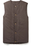 Satta - Dojo Quilted Padded Cotton Gilet - Brown