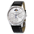 Jaeger LeCoultre Master Ultra Thin Perpetual Silver Dial Mens Watch Q130842J