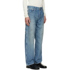 vowels Blue Painter Jeans