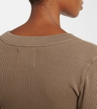 Citizens of Humanity Varra ribbed-knit Henley shirt