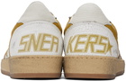 Golden Goose White Ball Star Sneakers