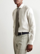 Favourbrook - Bridford Cutaway-Collar Linen Shirt - White