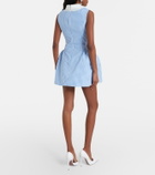 Shushu/Tong Gingham cotton minidress