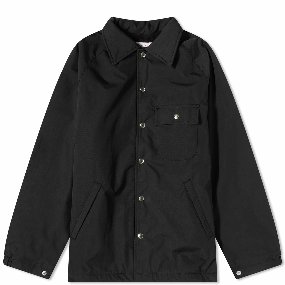 Battenwear Men's Lined Beach Breaker Jacket in Black Battenwear