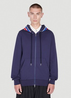 Moncler - Logo Hooded Sweatshirt in Navy