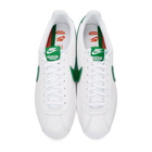 Nike White and Green Stranger Things Edition Classic Cortez QS HH Sneakers