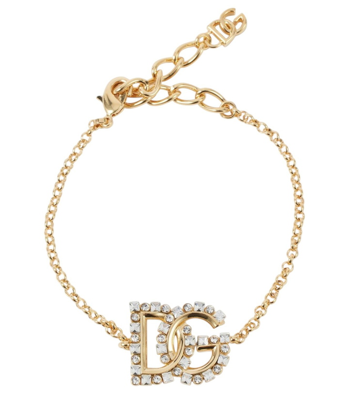 Photo: Dolce&Gabbana DG crystal-embellished bracelet