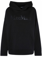 'S MAX MARA Palmira Jersey Interlock Hoodie with logo