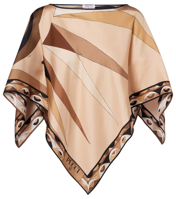 Photo: Pucci Hawaii silk satin cape