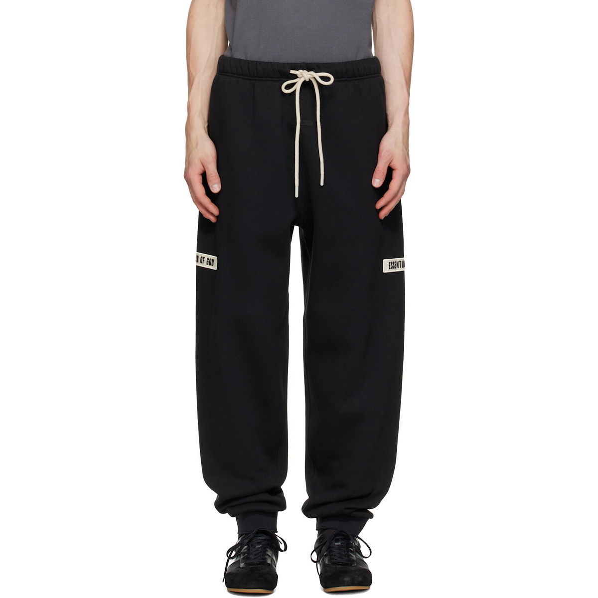 Fear of God ESSENTIALS Black Classic Fit Sweatpants