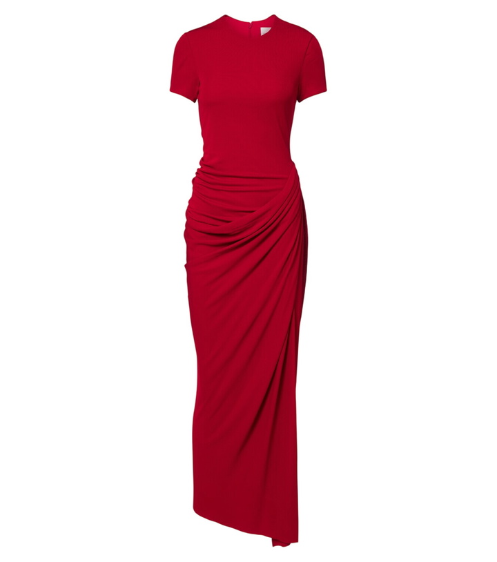 Photo: Erdem Draped jersey maxi dress