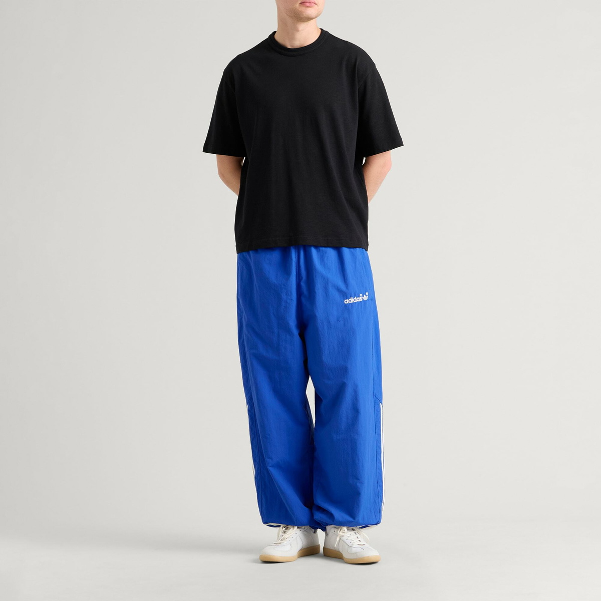Adidas Men's Firebird Track Pants in Blue