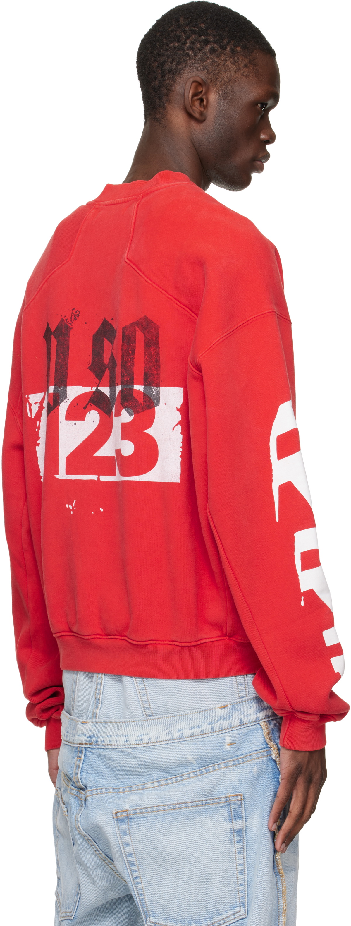 Rivington Roi Rebis Red Membership USO Crewneck Sweatshirt