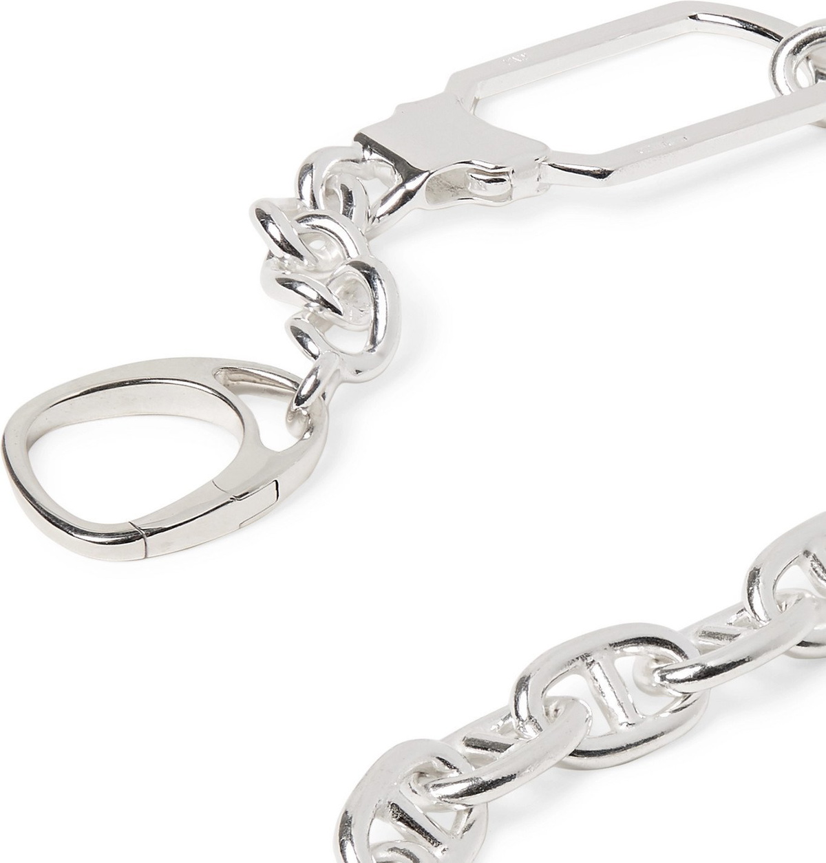 Martine Ali - Sterling Silver Wallet Chain - Silver