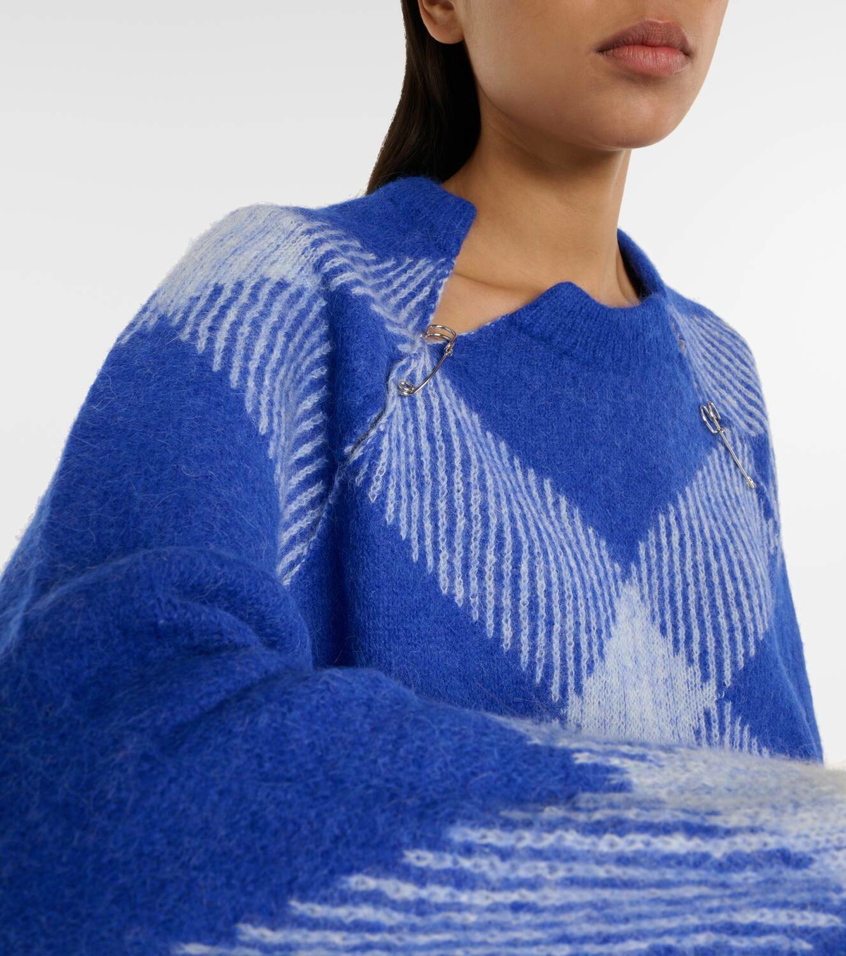 ニット+セーター Burberry Blue Label Alpaca Zip Knit 38 s-l1200.jpg