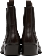 LEMAIRE Brown Vegetable-Tanned Chelsea Boots