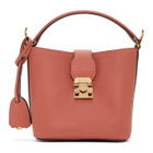 Mark Cross Pink Mini Murphy Bucket Bag
