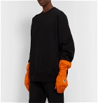 Raf Simons - Printed Cotton Gloves - Orange