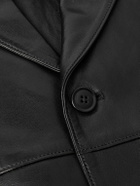 LEMAIRE - Leather Jacket - Black