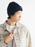 Acne Studios - Logo-Appliquéd Ribbed Wool-Blend Beanie