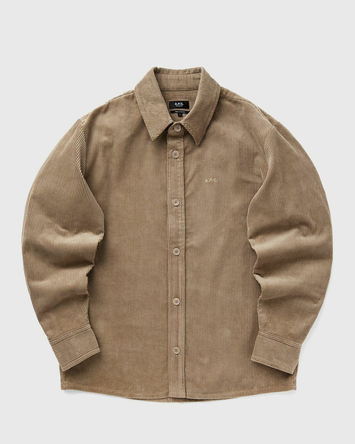 A.P.C. Surchemise Bobby Beige Longsleeves