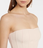 Maticevski Kink strapless minidress