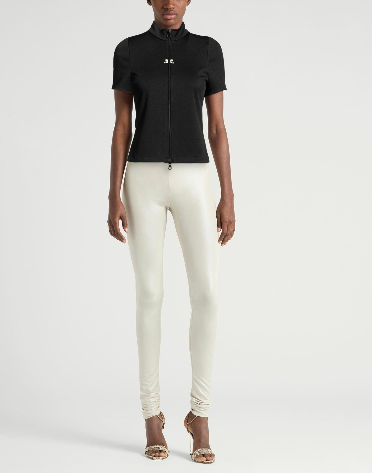 Courrèges Womens Sweatshirt in Black