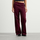 Adidas Women's Firebird Loose Track Pant in Maroon/Black