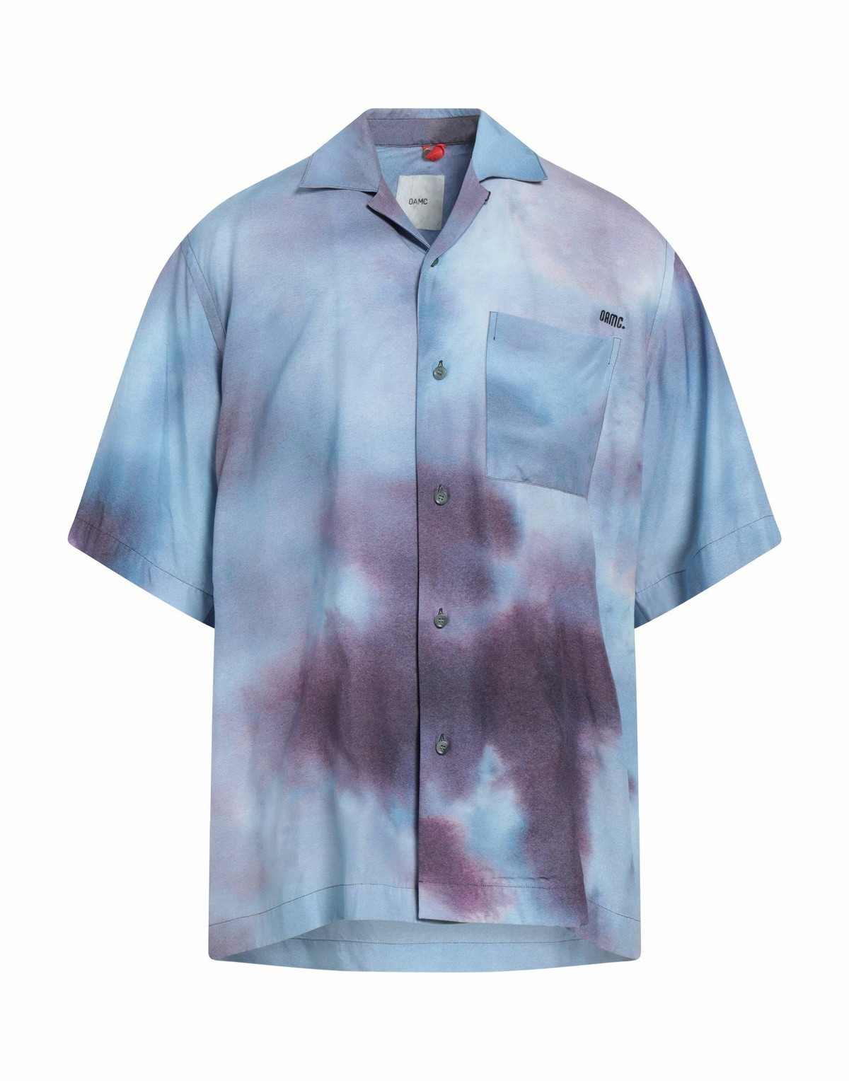 Oamc Mens Shirt Pastel in Blue