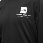 The North Face Men's Long Sleeve Coordinates T-Shirt in Tnf Black