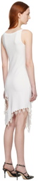 J.KIM White Lace Trim Minidress