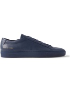 Common Projects - Original Achilles Saffiano Leather Sneakers - Blue