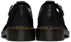 Dr. Martens Black Adrian T-Bar Leather Loafers