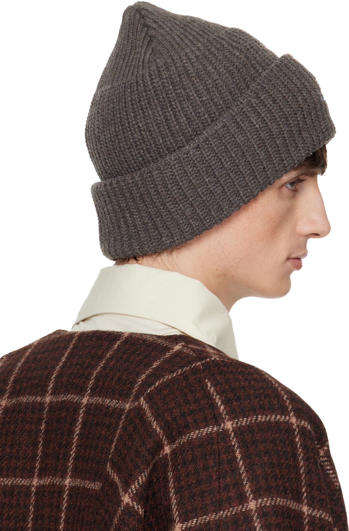 Vivienne Westwood Gray Sporty Beanie