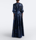 Simkhai Claravelle jacquard gown